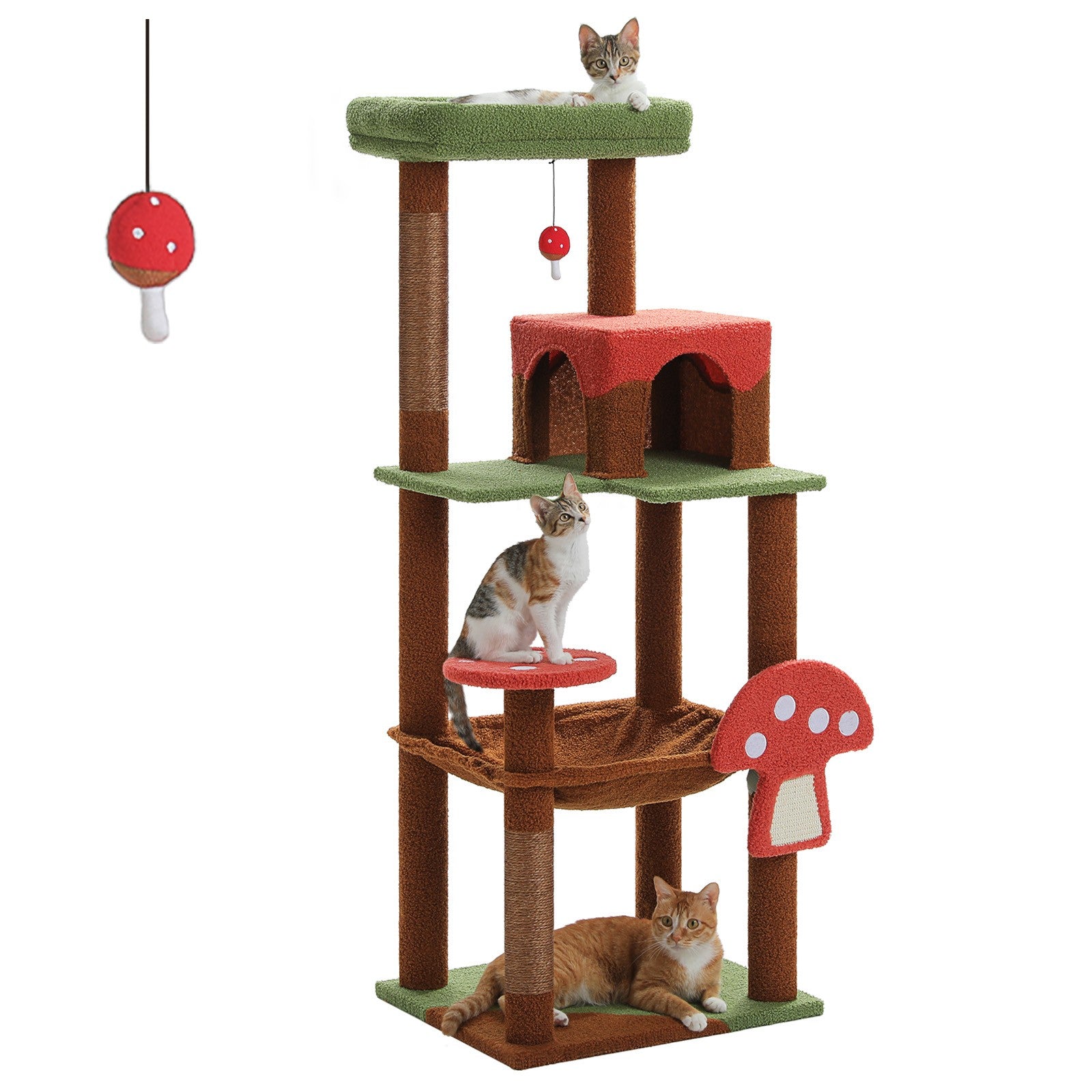 PAWZ Road Cat Tree Tower Scratching Post Scratcher Cat Condo House Bed Furniture