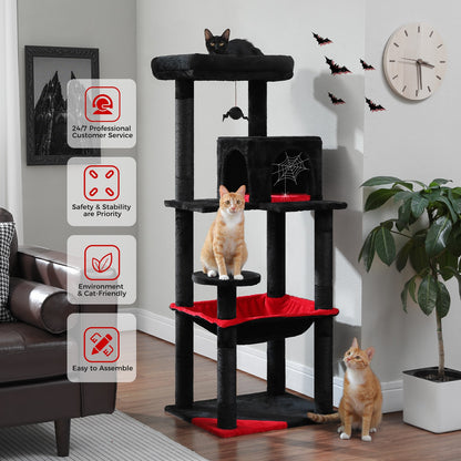 PAWZ Road Cat Tree Tower Scratching Post Scratcher Cat Condo House Bed Furniture