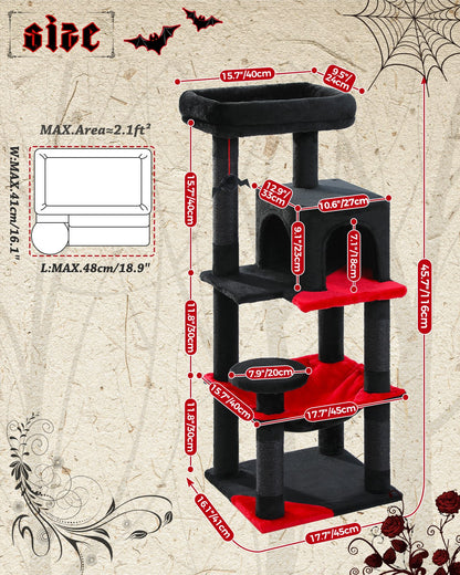 PAWZ Road Cat Tree Tower Scratching Post Scratcher Cat Condo House Bed Furniture