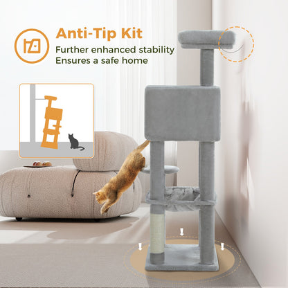 PAWZ Road Cat Tree Tower Scratching Post Scratcher Cat Condo House Bed Furniture