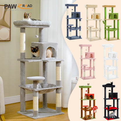 PAWZ Road Cat Tree Tower Scratching Post Scratcher Cat Condo House Bed Furniture