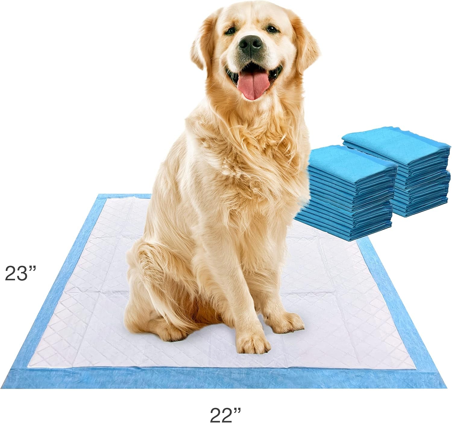 Wee-Wee Puppy Training Pee Pads 30-Count 22" X 23" Standard Size Pads for Dogs