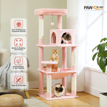 PAWZ Road Cat Tree Tower Scratching Post Scratcher Cat Condo House Bed Furniture