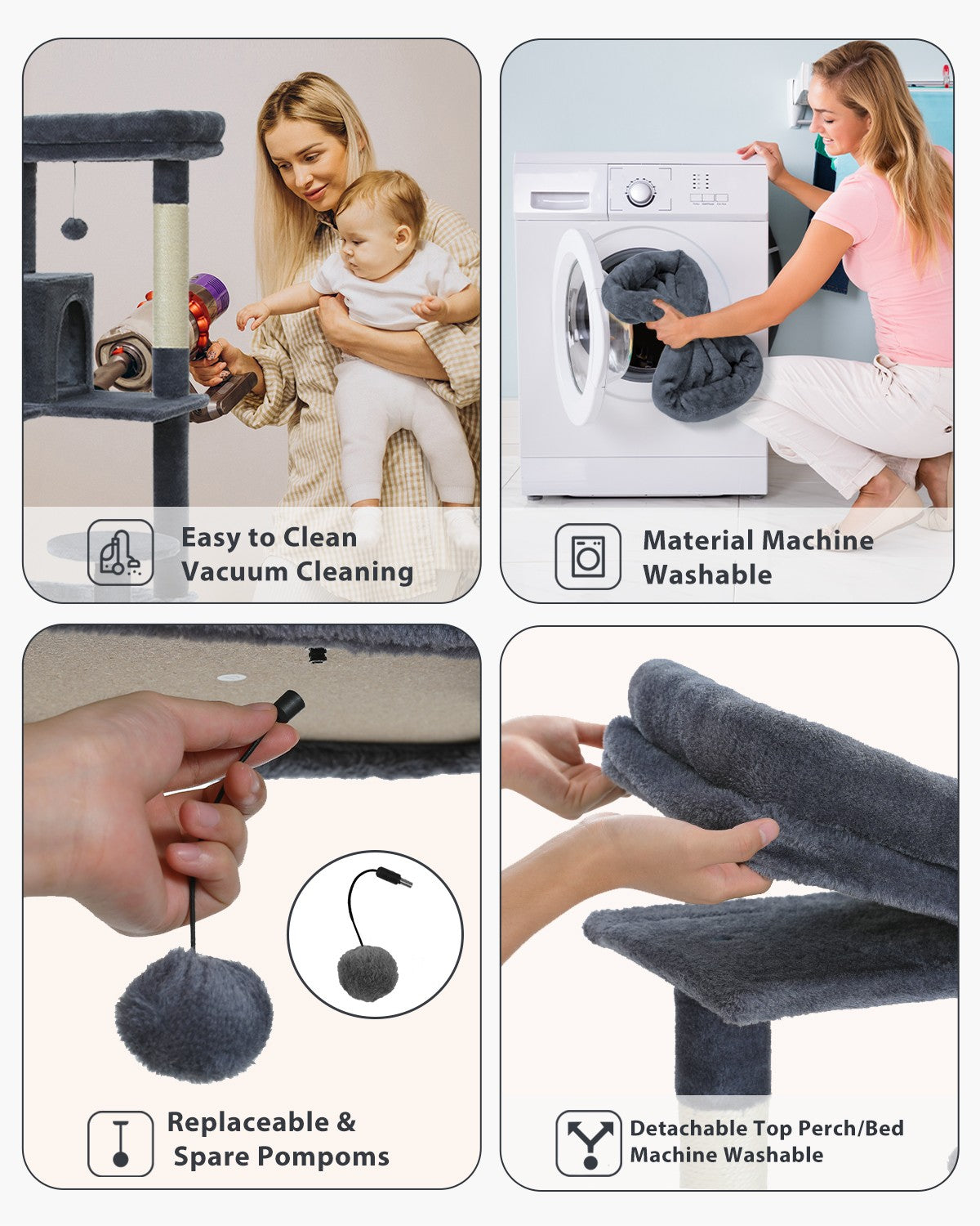 PAWZ Road Cat Tree Tower Scratching Post Scratcher Cat Condo House Bed Furniture