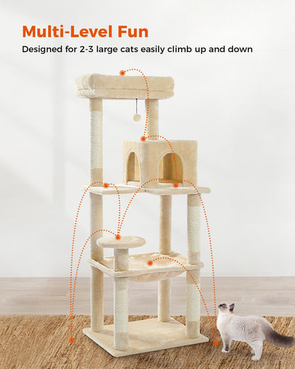 PAWZ Road Cat Tree Tower Scratching Post Scratcher Cat Condo House Bed Furniture