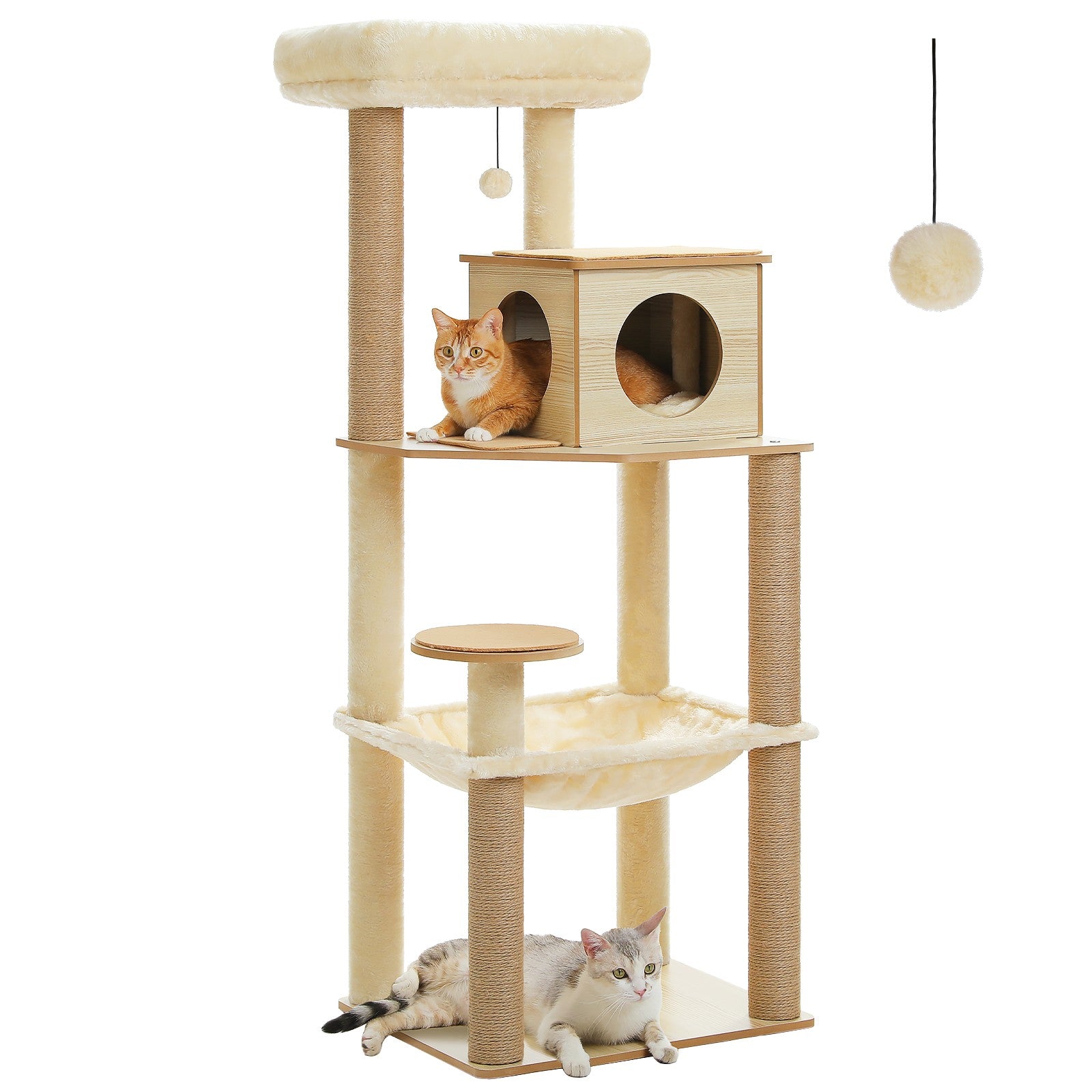 PAWZ Road Cat Tree Tower Scratching Post Scratcher Cat Condo House Bed Furniture