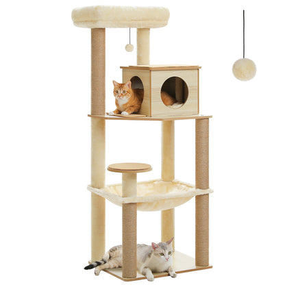 PAWZ Road Cat Tree Tower Scratching Post Scratcher Cat Condo House Bed Furniture