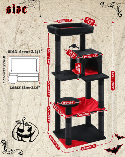 PAWZ Road Cat Tree Tower Scratching Post Scratcher Cat Condo House Bed Furniture