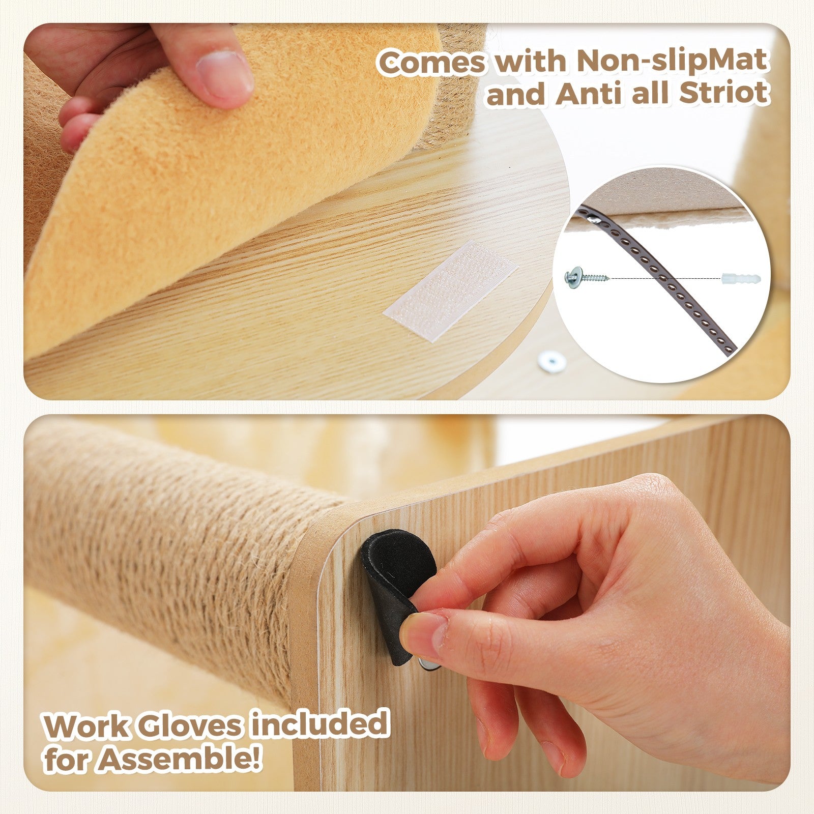 PAWZ Road Cat Tree Tower Scratching Post Scratcher Cat Condo House Bed Furniture