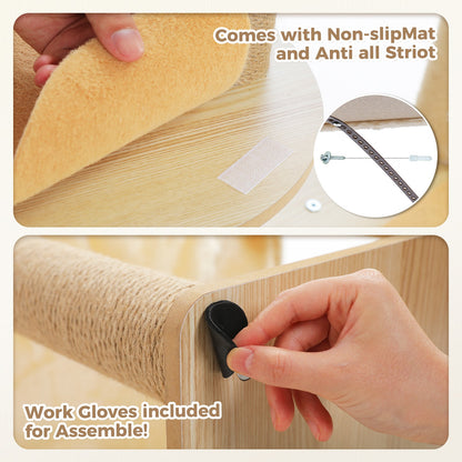 PAWZ Road Cat Tree Tower Scratching Post Scratcher Cat Condo House Bed Furniture