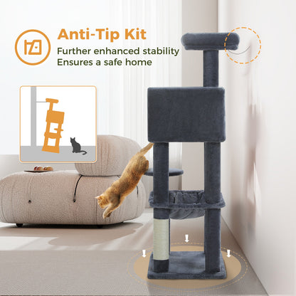 PAWZ Road Cat Tree Tower Scratching Post Scratcher Cat Condo House Bed Furniture