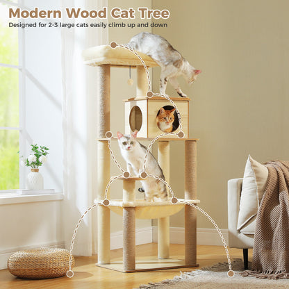 PAWZ Road Cat Tree Tower Scratching Post Scratcher Cat Condo House Bed Furniture
