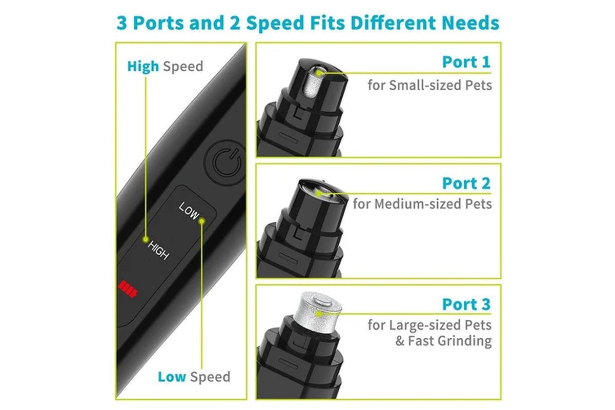 Premium Grinder Bit Dog Nail Grinder