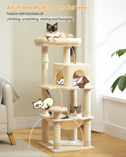 PAWZ Road Cat Tree Tower Scratching Post Scratcher Cat Condo House Bed Furniture