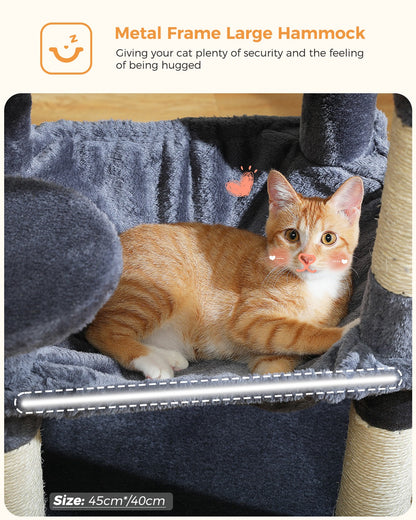 PAWZ Road Cat Tree Tower Scratching Post Scratcher Cat Condo House Bed Furniture