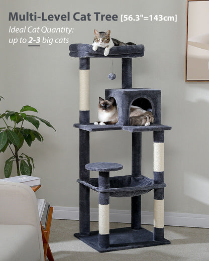 PAWZ Road Cat Tree Tower Scratching Post Scratcher Cat Condo House Bed Furniture