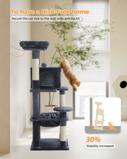 PAWZ Road Cat Tree Tower Scratching Post Scratcher Cat Condo House Bed Furniture